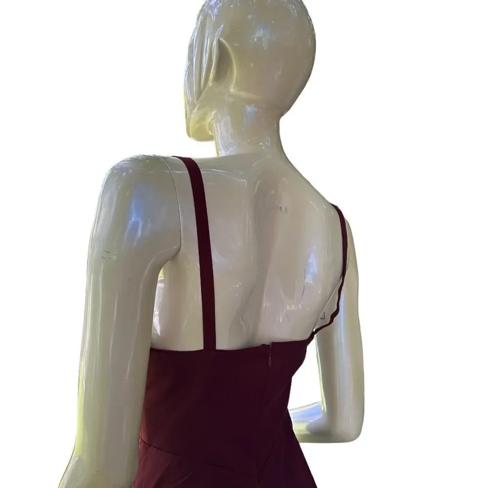 Fame & Partners Raspberry Pink Gown NWT - Picture 3 of 7